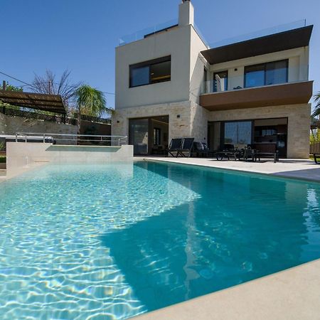 Almi-Cove Hilltop Villas Almirída Luaran gambar