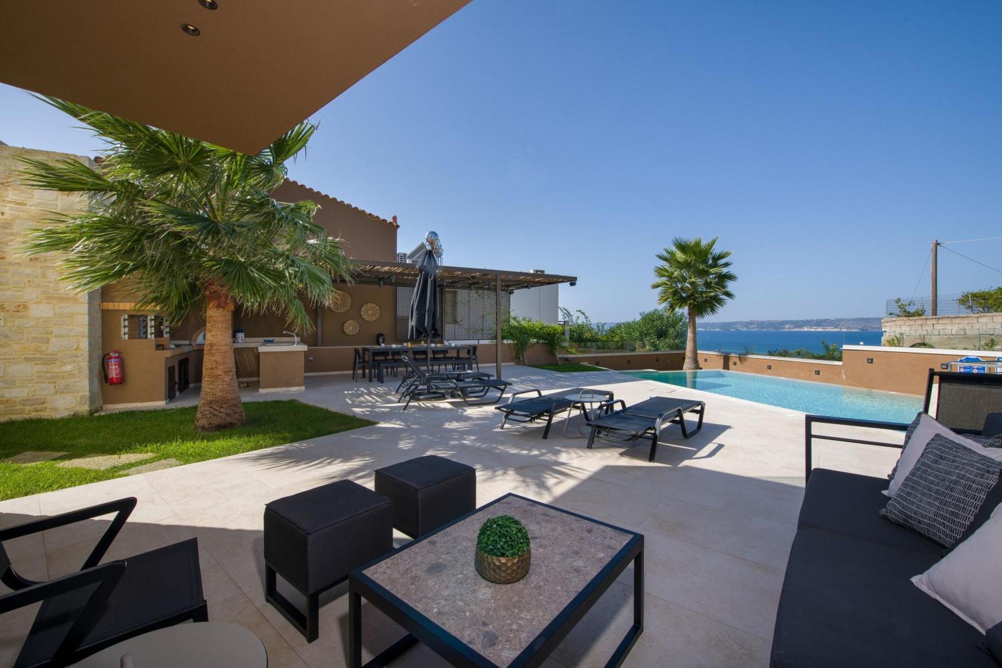 Almi-Cove Hilltop Villas Almirída Luaran gambar
