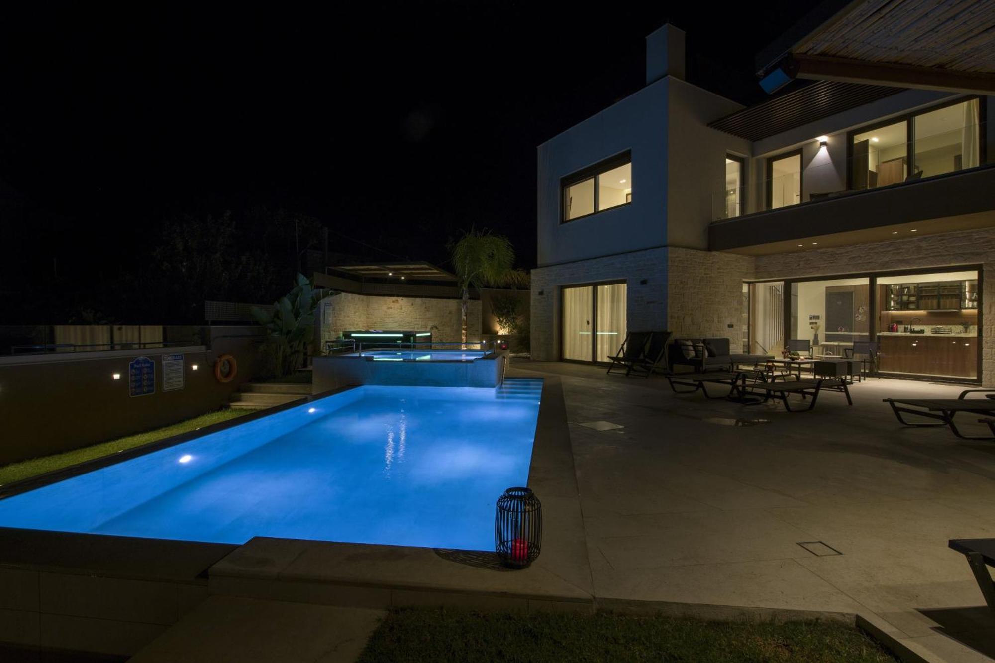 Almi-Cove Hilltop Villas Almirída Luaran gambar