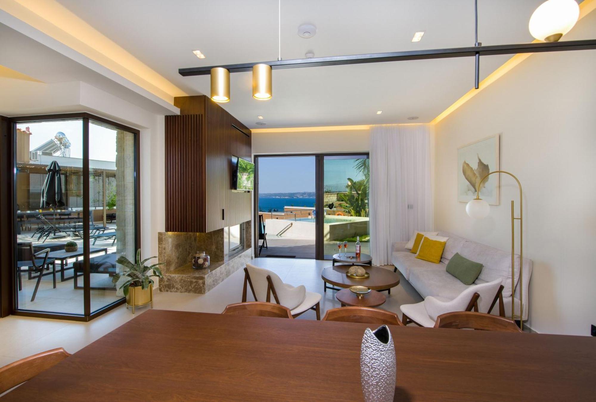 Almi-Cove Hilltop Villas Almirída Luaran gambar