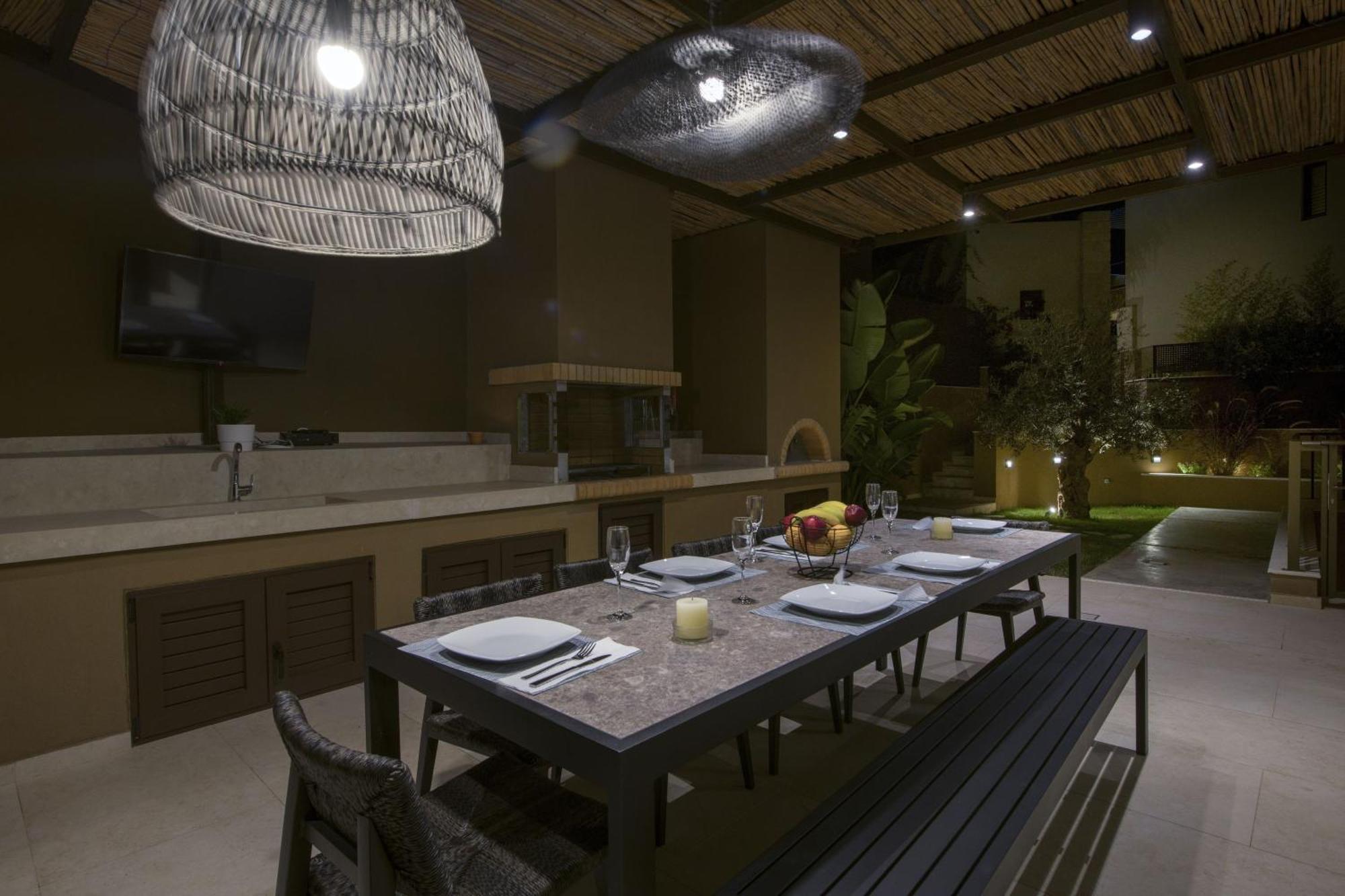 Almi-Cove Hilltop Villas Almirída Luaran gambar