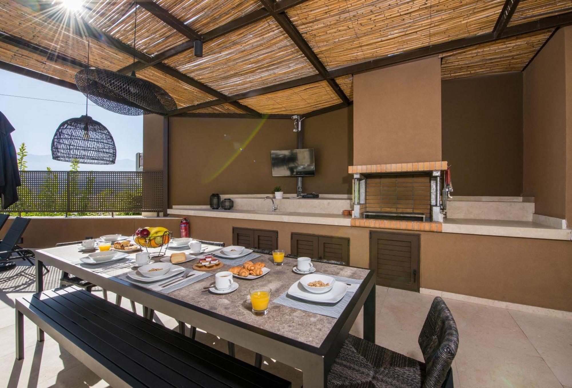 Almi-Cove Hilltop Villas Almirída Luaran gambar