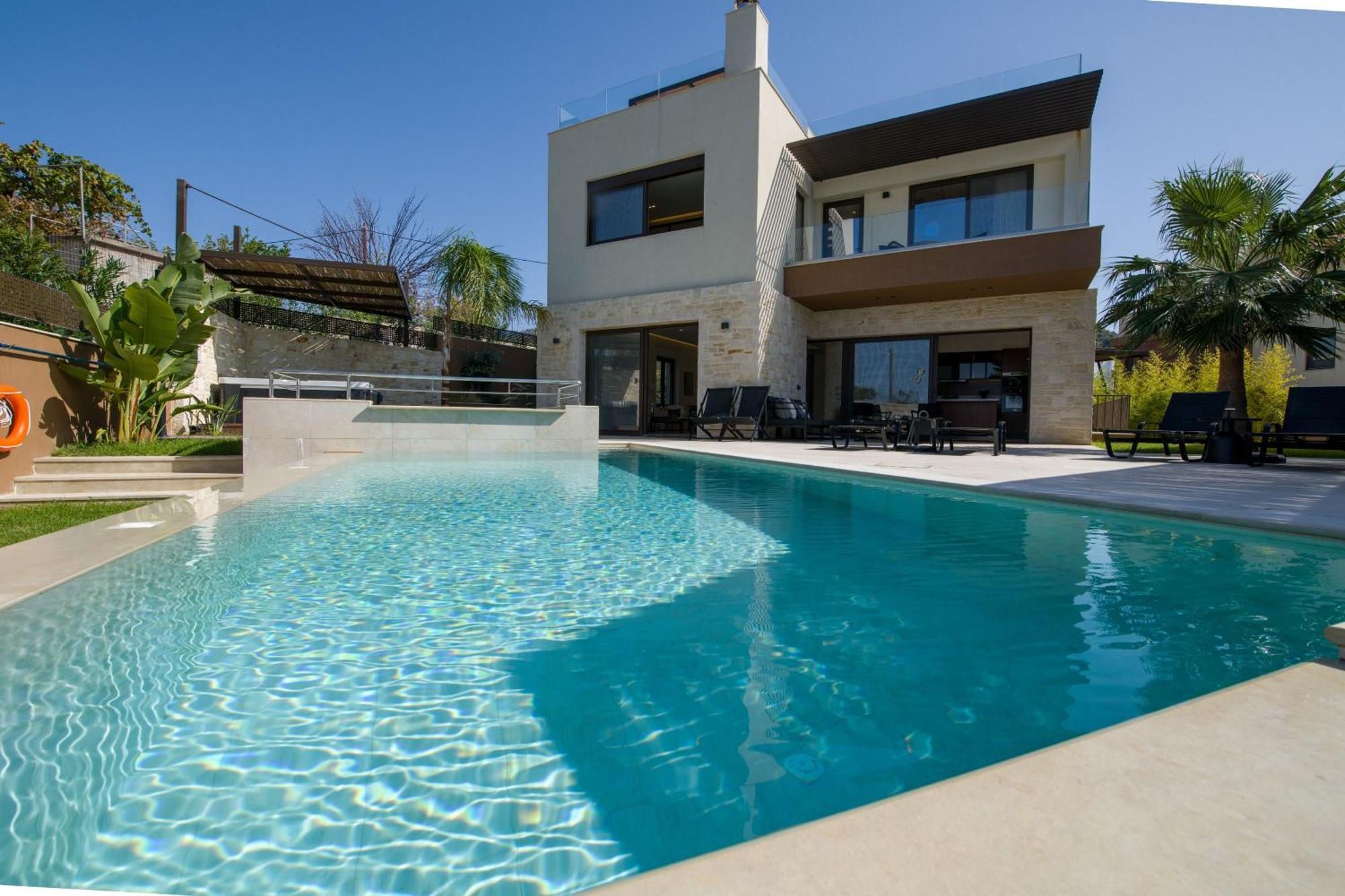 Almi-Cove Hilltop Villas Almirída Luaran gambar