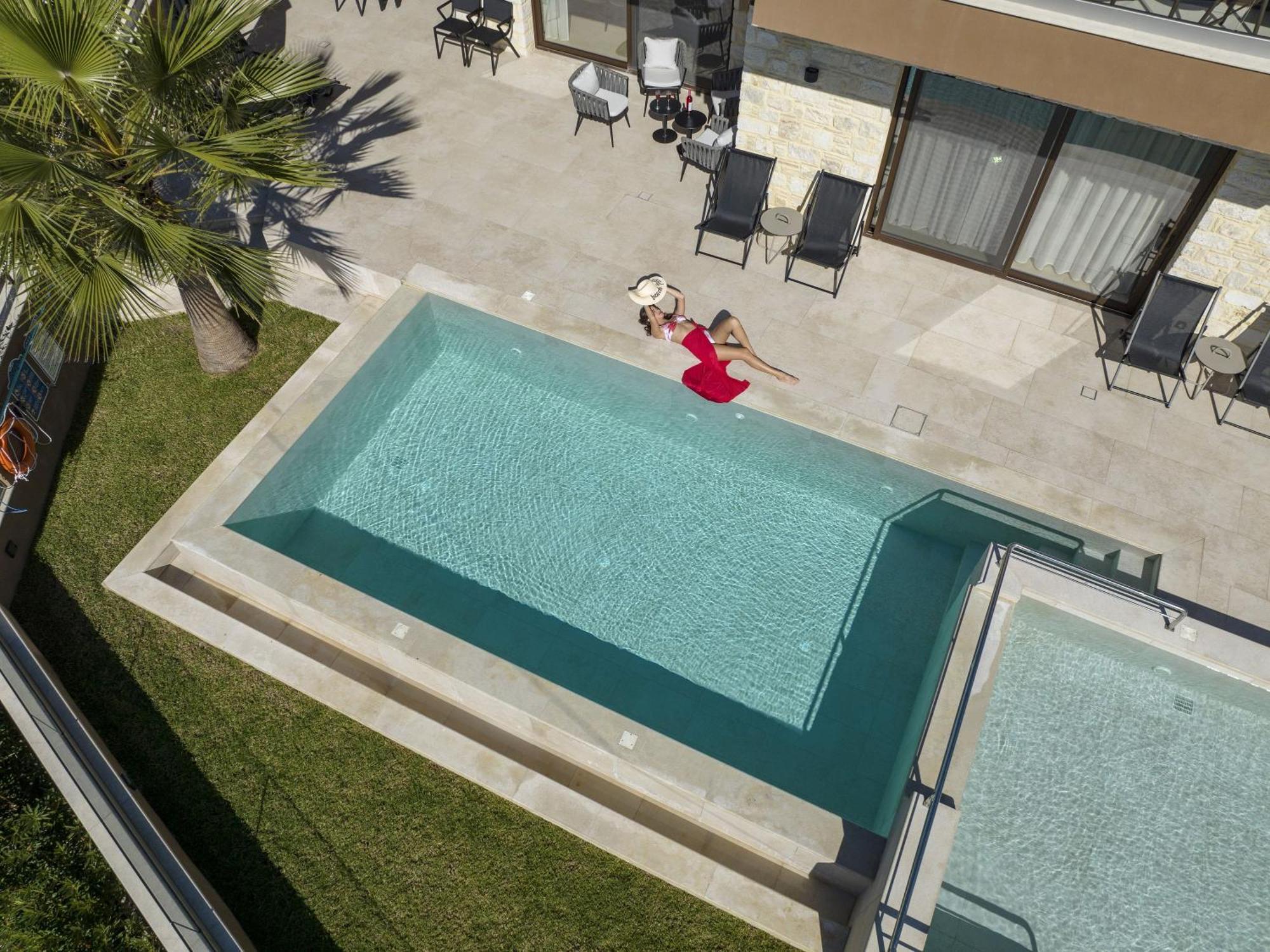 Almi-Cove Hilltop Villas Almirída Luaran gambar