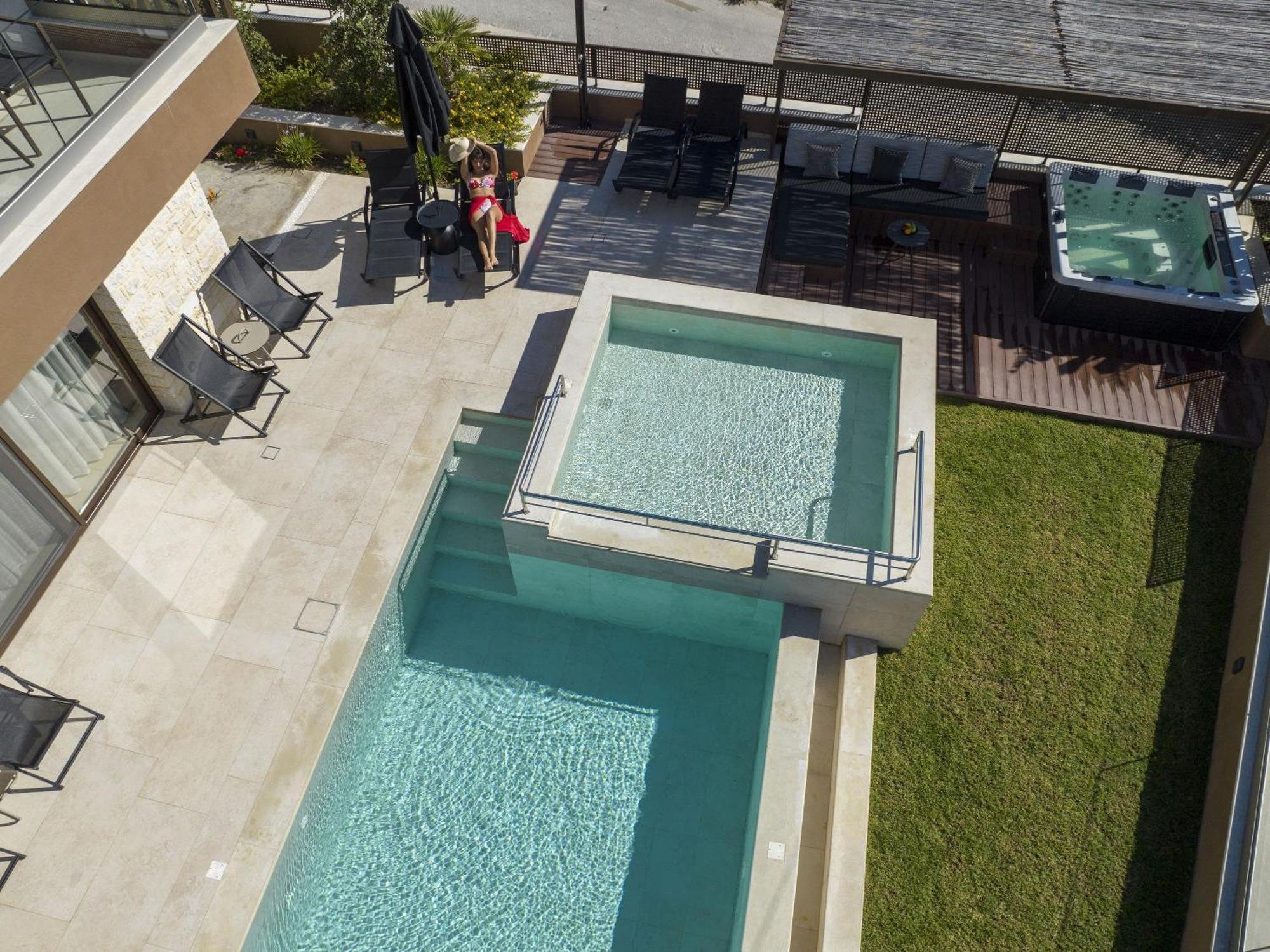 Almi-Cove Hilltop Villas Almirída Luaran gambar