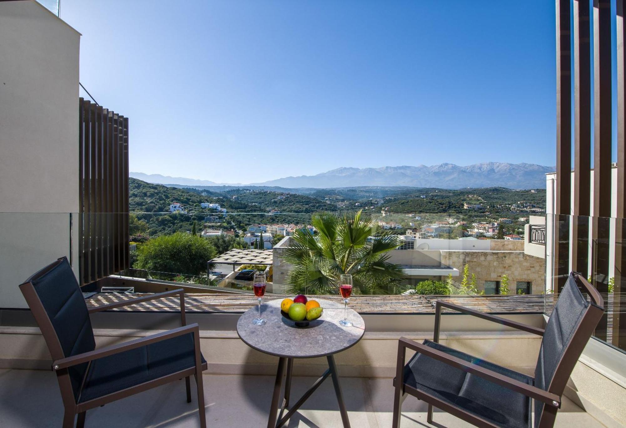 Almi-Cove Hilltop Villas Almirída Luaran gambar